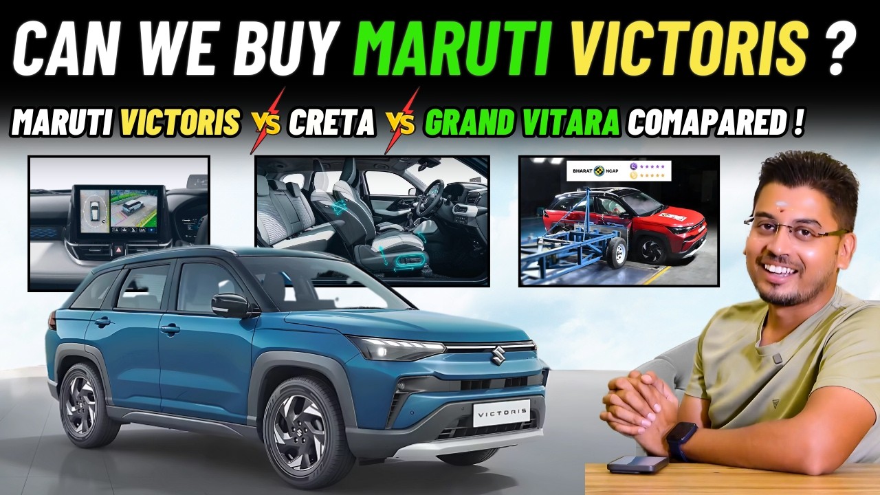 😱 Maruti Victoris - வாங்கலாமா❓ Creta, Grand Vitara விட Better'ஆ? 🔥 Detailed Tamil Overview