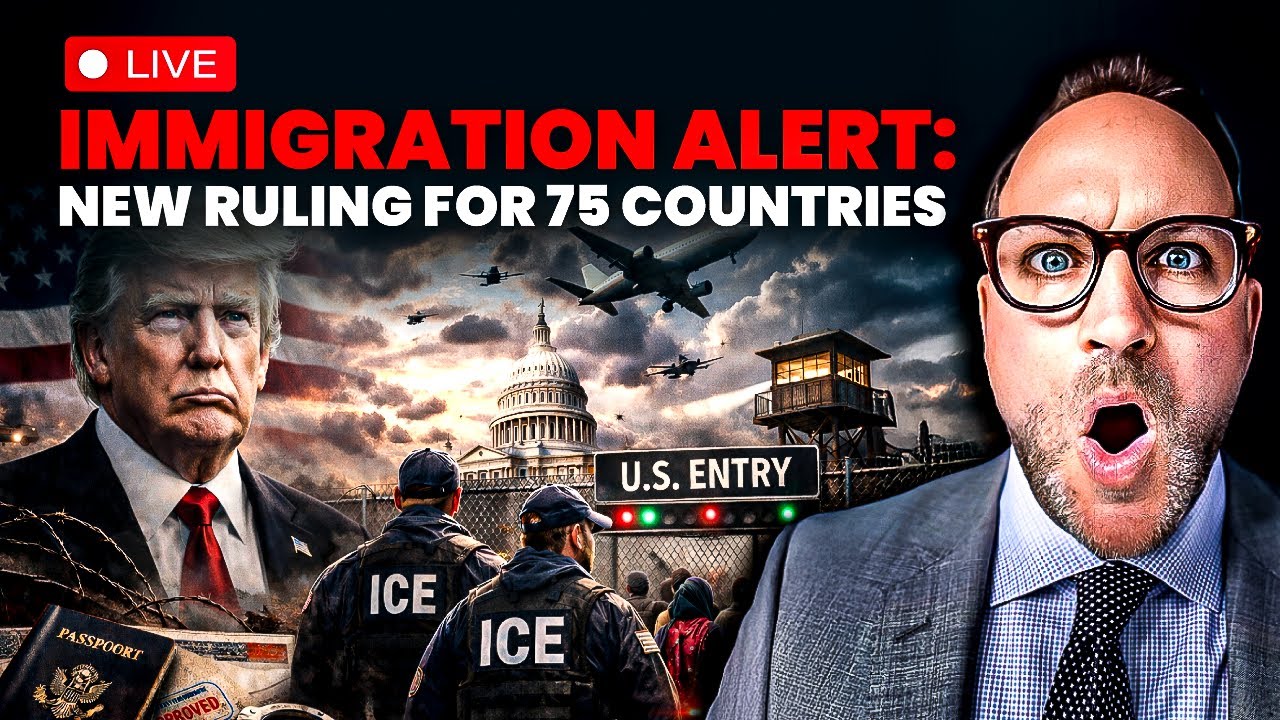 BREAKING: New Immigration Ruling Affects 75 Countries! Are You at Risk?