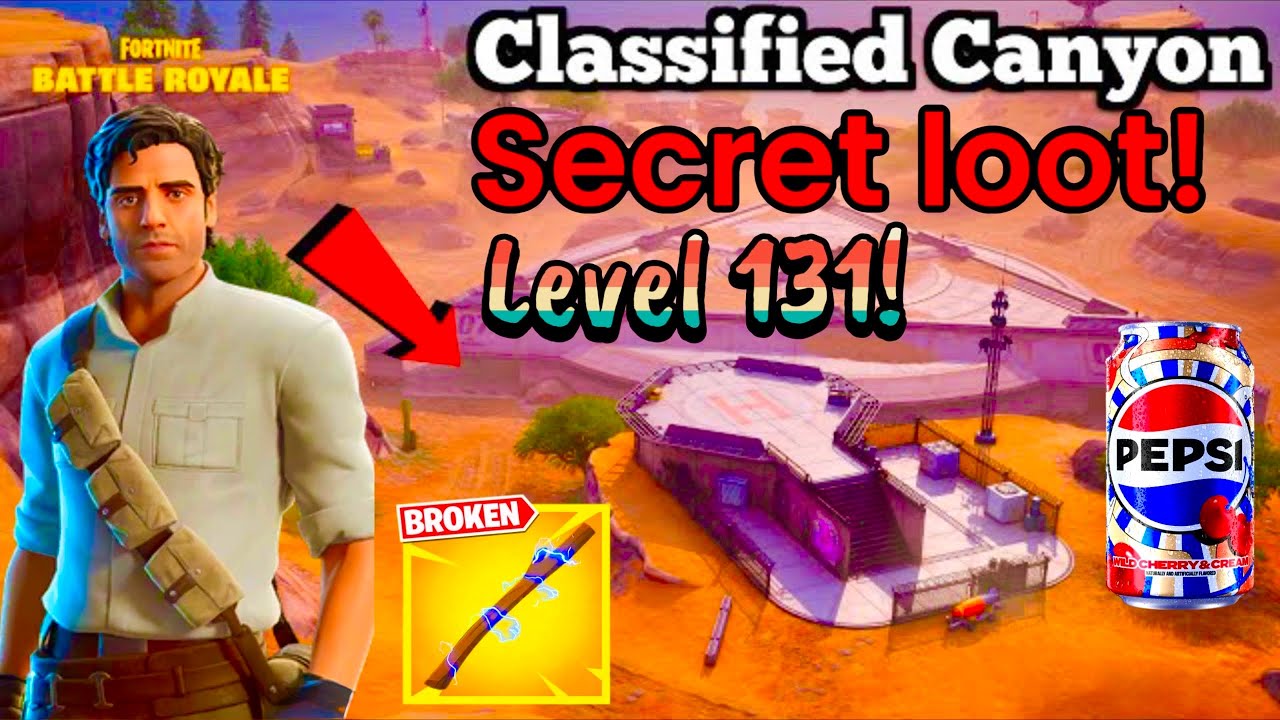 Secret loot spot classified Canyon￼, the stick of truth! ￼