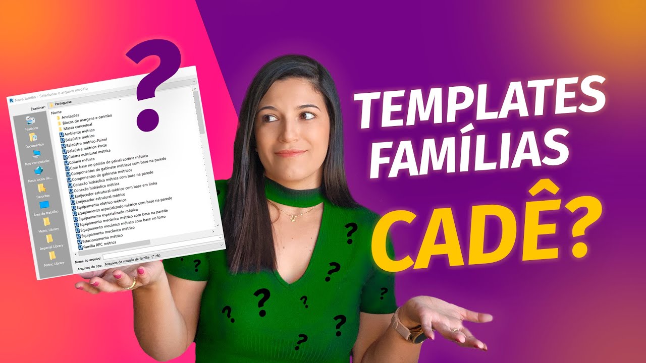 INSTALAÇÃO DOS TEMPLATES DE FAMÍLIAS NO REVIT | Guia completo e prático no Revit