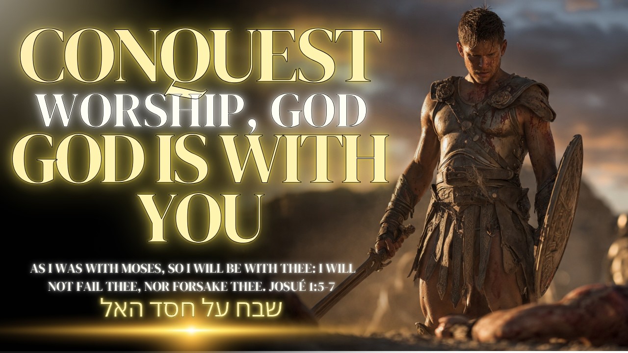God Says to You Today: &ldquo;Be Strong and Courageous&rdquo; | Hebrew Chant of Victory That Breaks All Fear