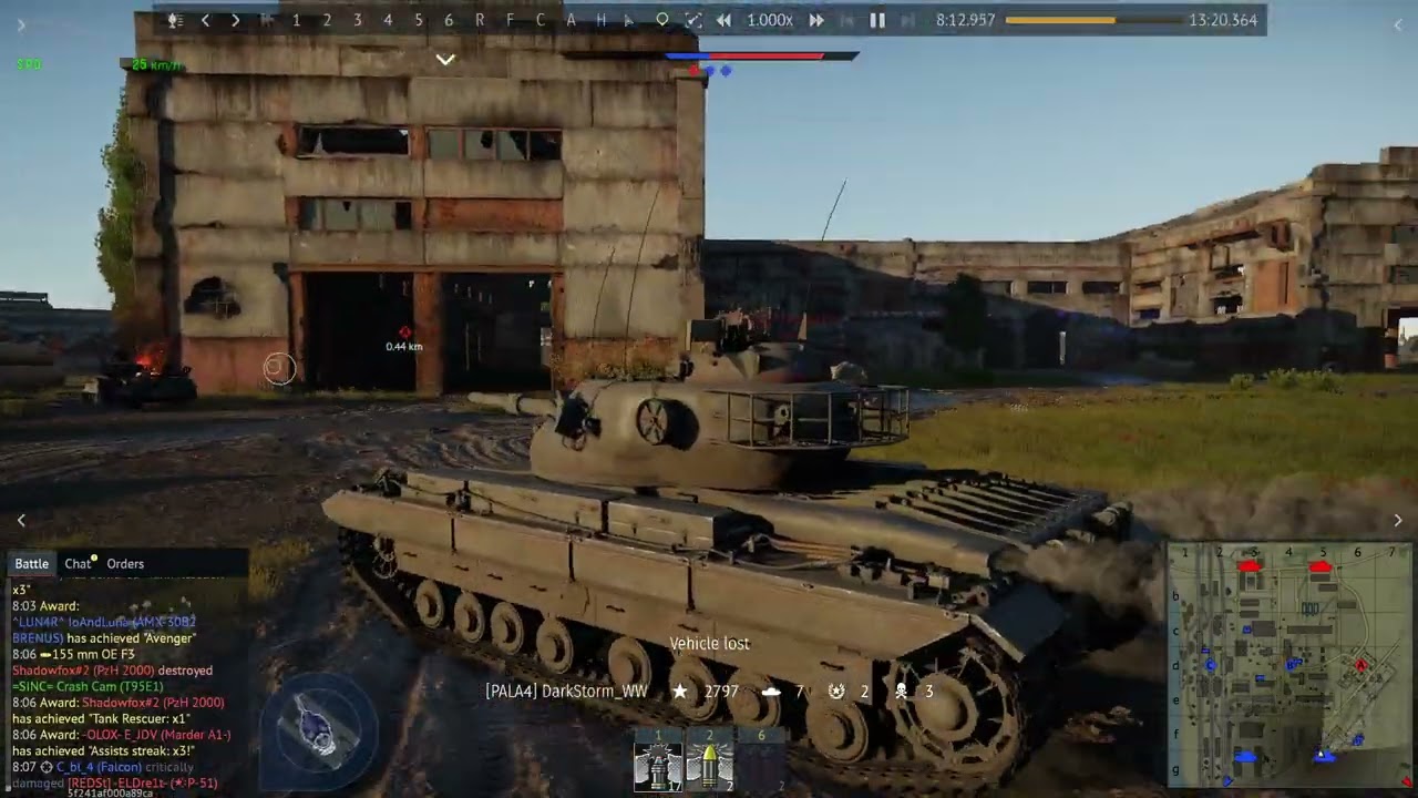 Nuke on Abandoned Factory - Falcon Gameplay