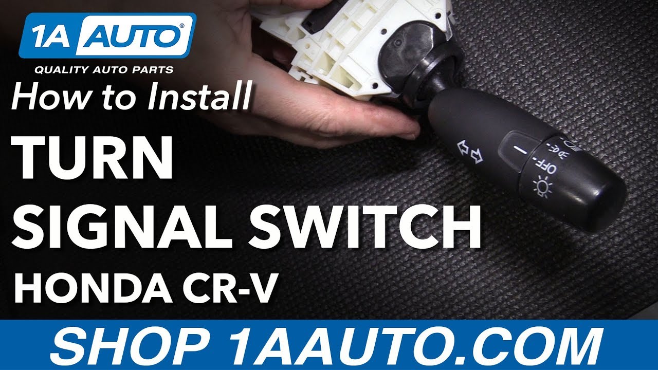 How to Replace Turn Signal Switch 07-11 Honda CR-V