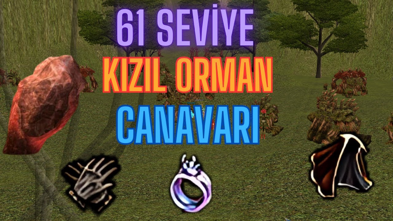 61 SEVİYE KIZIL ORMAN CANAVARI | DÜŞÜK BÜTÇE   | BARBAROS BÖLÜM 21 METİN2