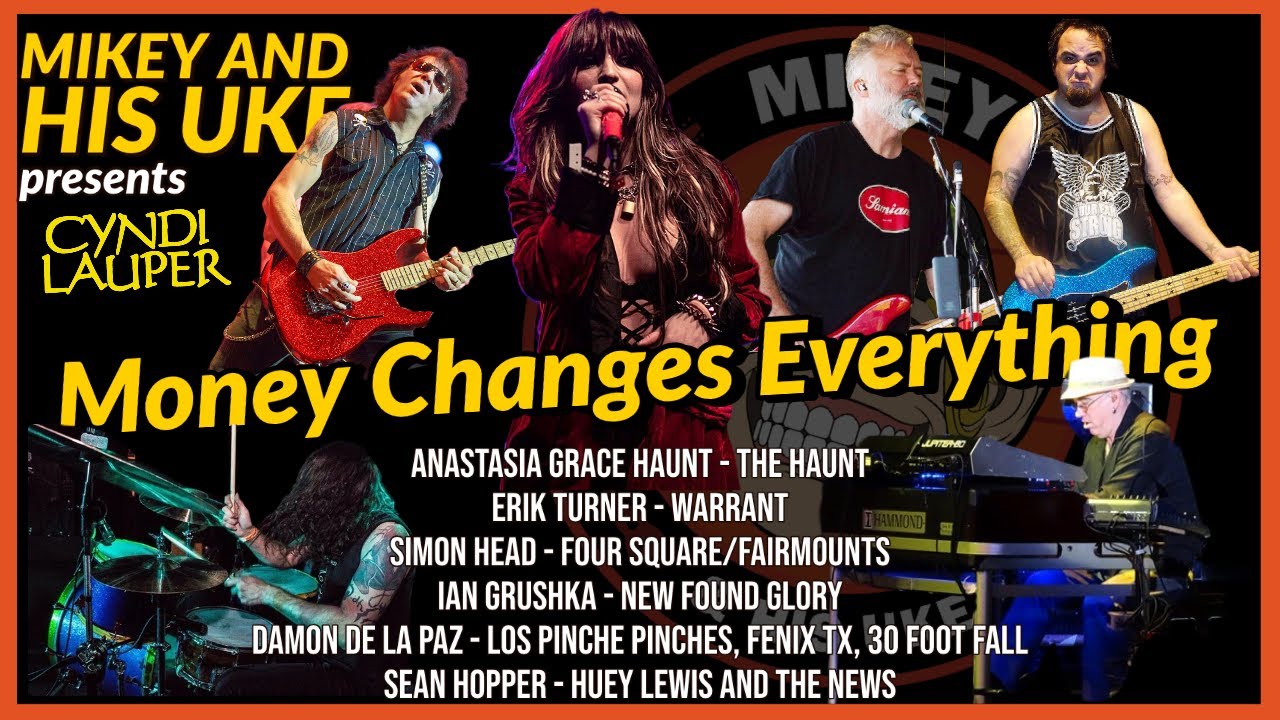 CYNDI LAUPER - 'MONEY CHANGES EVERYTHING' COVER - FEAT: THE HAUNT, WARRANT,NEW FOUND GLORY, THE NEWS