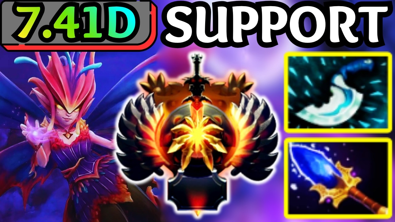 🔥 DARK WILLOW Position 4 Goes Crazy &mdash; Shadow Realm Deletes Every Core! 🔥 Dota 2 Support