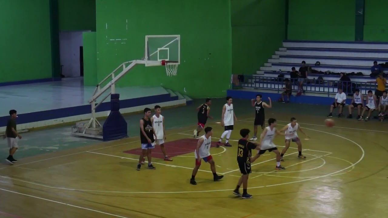 Porprov Bola Basket Putra Kota Serang vs Kota Cilegon (Exhibition Game). Quarter 1