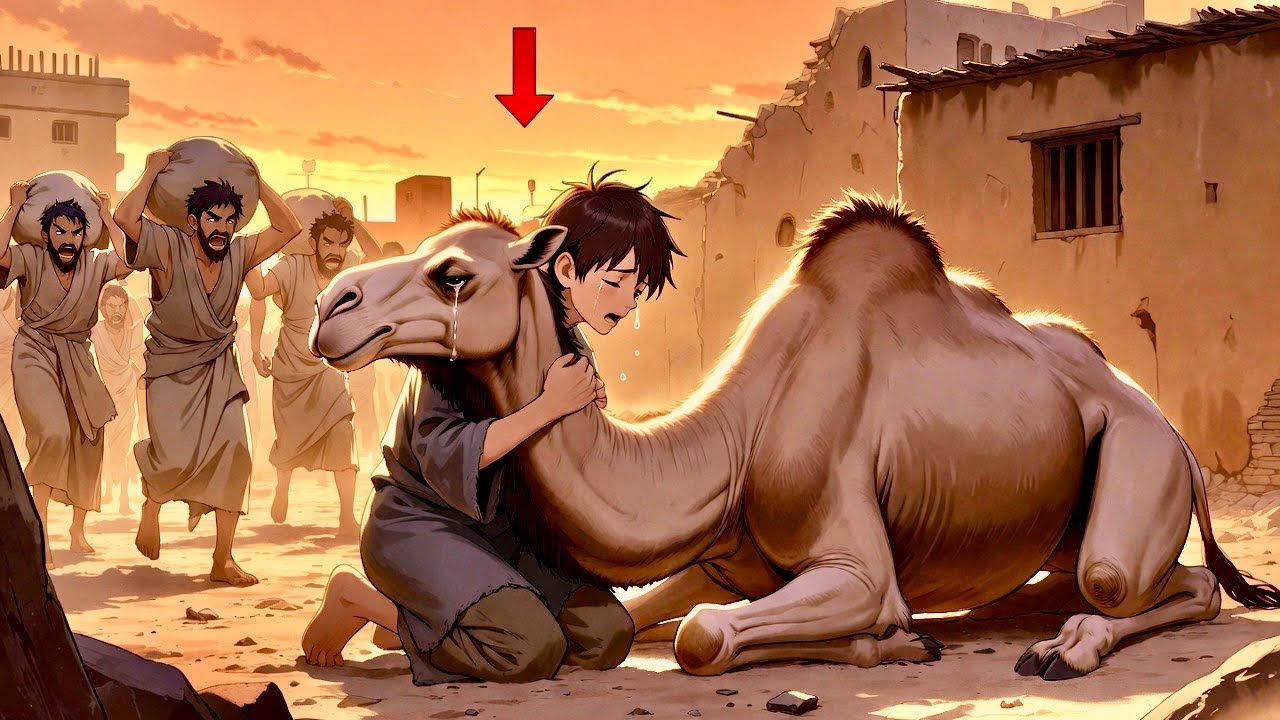 قصة الناقة النحيلة التي اعرض الورثة أخذها وتركها لأخيهم الأصغر، ‎لكن المفاجأة أن حليبها فيه شفاء