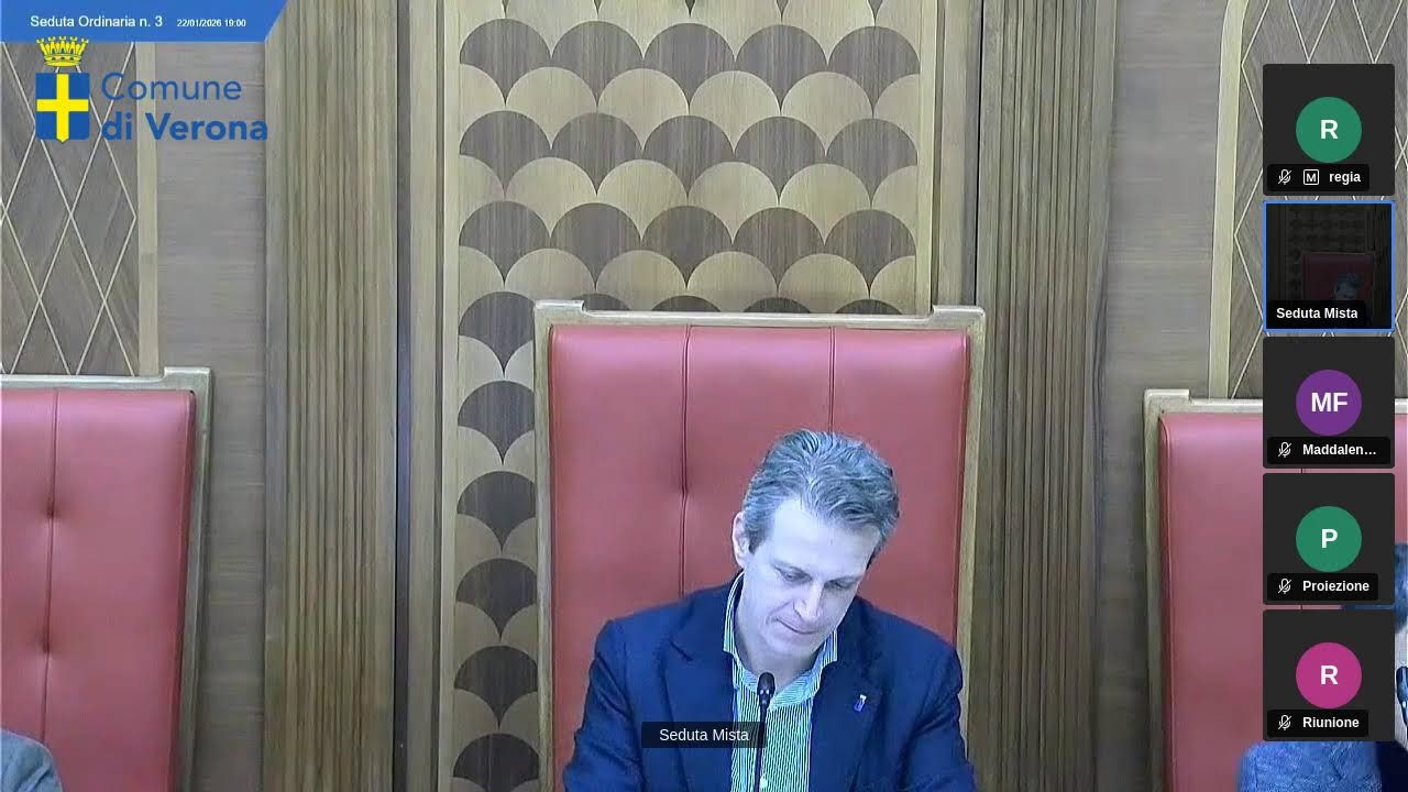 Consiglio Comunale - Seduta Ordinaria del 22/01/2026