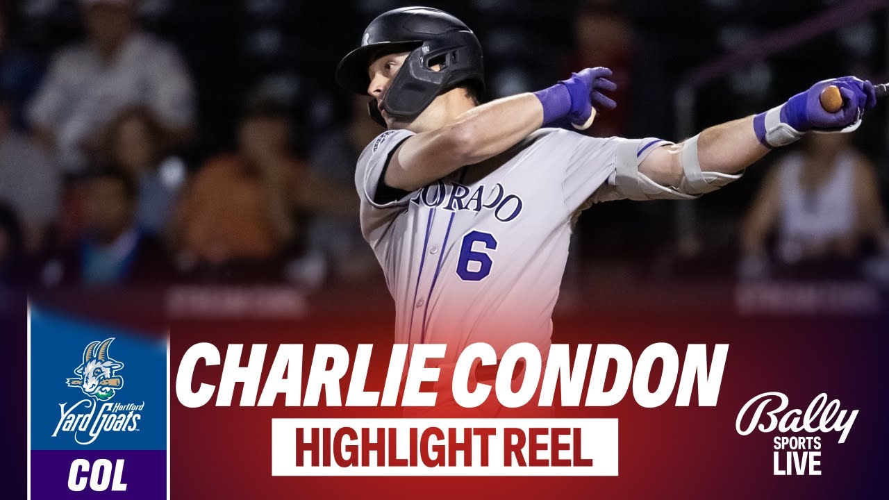 Rockies OF Charlie Condon 2025 Minor League Baseball Highlights | Bally Sports Live