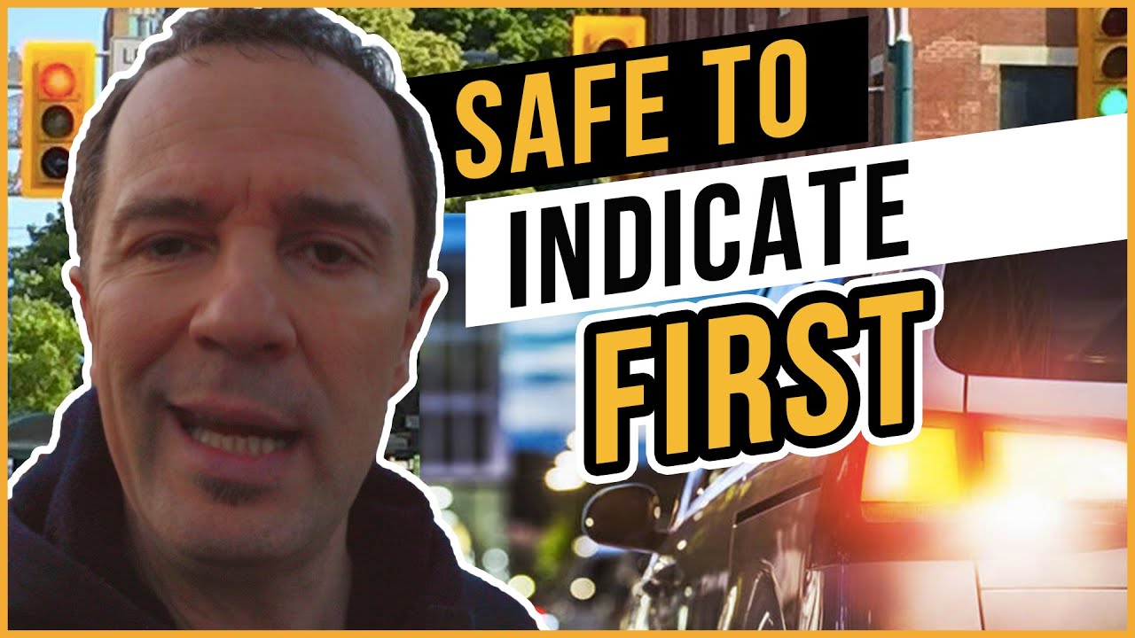 Driving Test CORRECT PROCEDURE (Safe To Indicate Before Mirror Check)