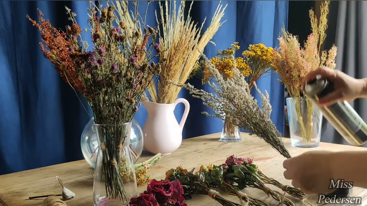Aprenda Fazer Arranjos com flores do campo sem gastar nada.@misspedersen
