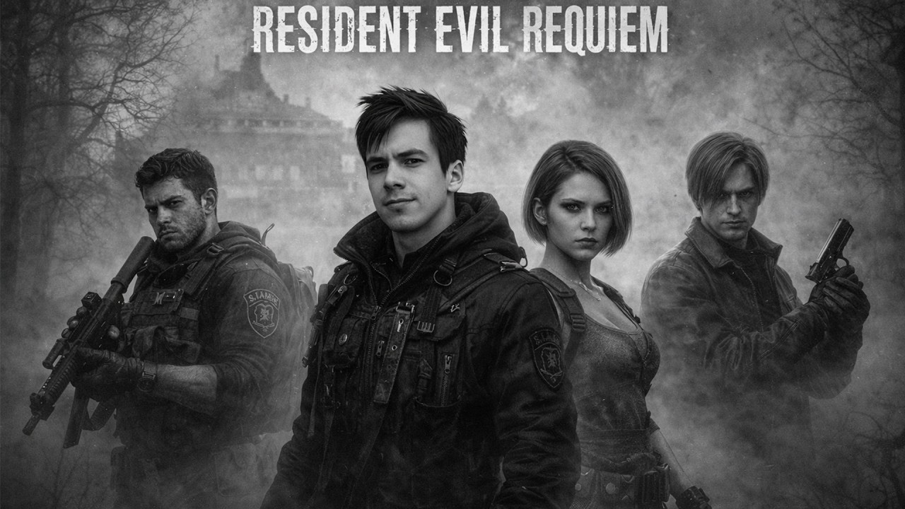 НОВЫЙ РЕЗИК на 5080 и 9800x3d | Resident Evil Requiem прохождение | Стрим EzzyRain♥