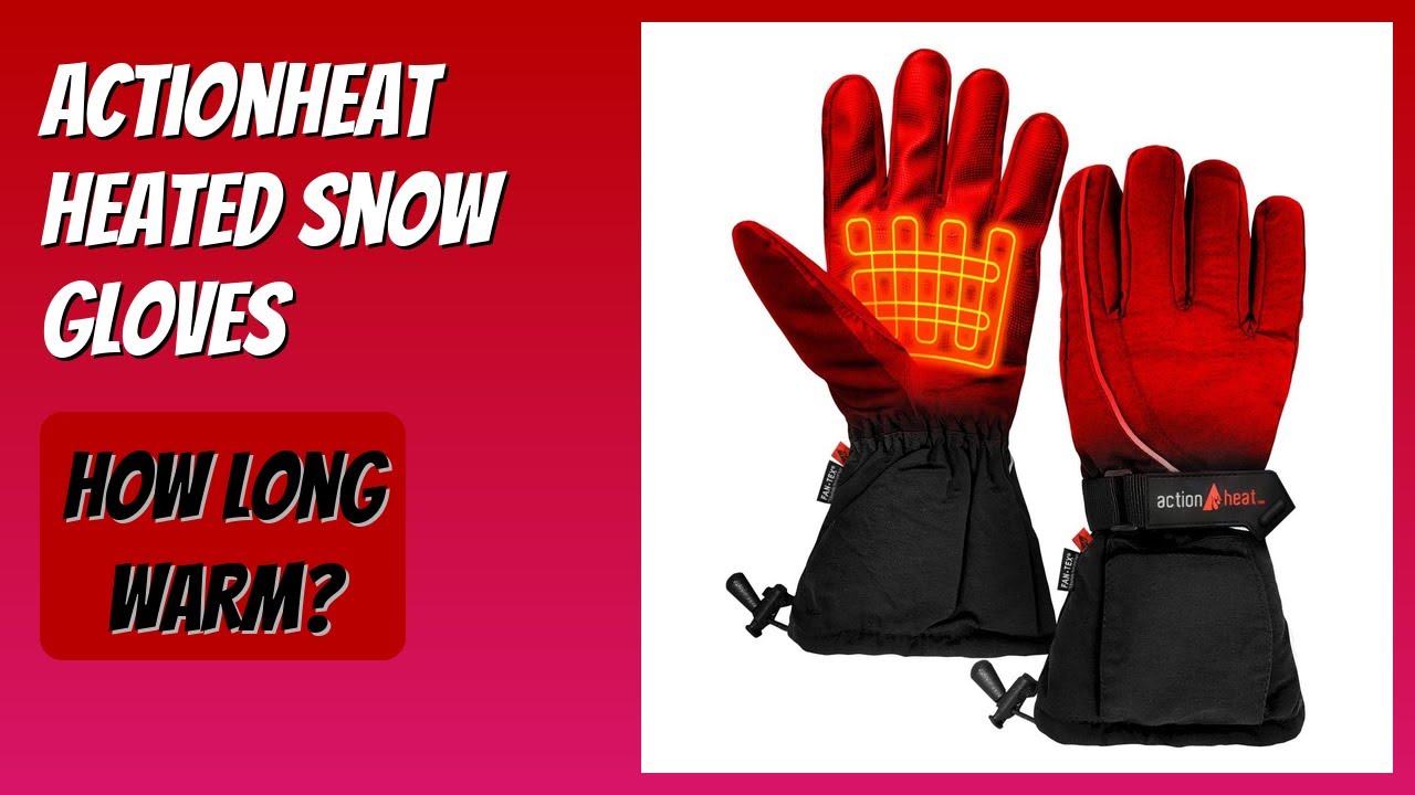 REVIEW (2025): ActionHeat Heated Snow Gloves. Features.