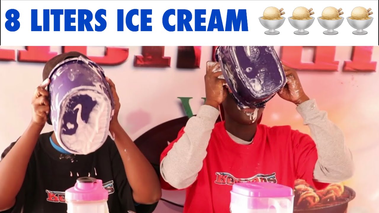 MEET MANZI WA BARAFU! TWO BEAUTIFUL JKUAT GIRLS WHO DRANK 8 LITERS OF ICE CREAM!KENYANS VS FOOD SHOW