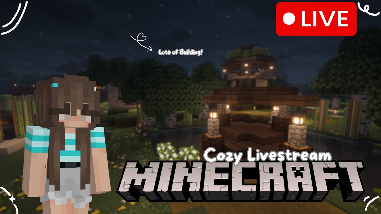 Cozy Minecraft  | short stream |🐝 | Livestream no.6🍃