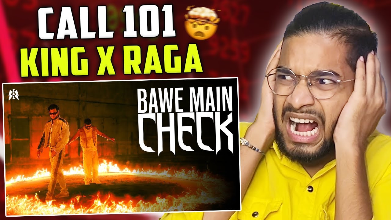 KING x RAGA - BAWE MAIN CHECK 🤯💀 | REACTION | KALAMZONE