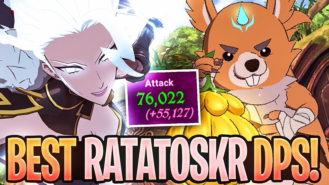 *NEW* BEST RATATOSKR DPS & BETTER THAN DK MELIODAS?! THOR RAT SHOWCASE! (PvE Showcase) 7DSGC