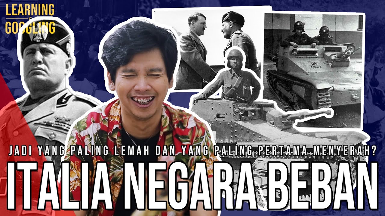 Karena Tank-nya Culun? Karena Kalah Melulu? Kenapa Italia Beban Blok Poros? | Learning By Googling