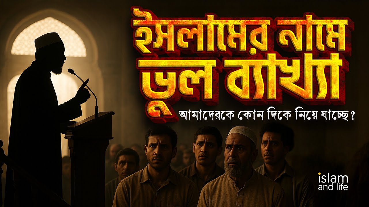 ইসলামের নামে ভুল ব্যাখ্যা || আমাদেরকে কোন দিকে নিয়ে যাচ্ছে? || একটু মনোযোগ দিয়ে ভাবুন