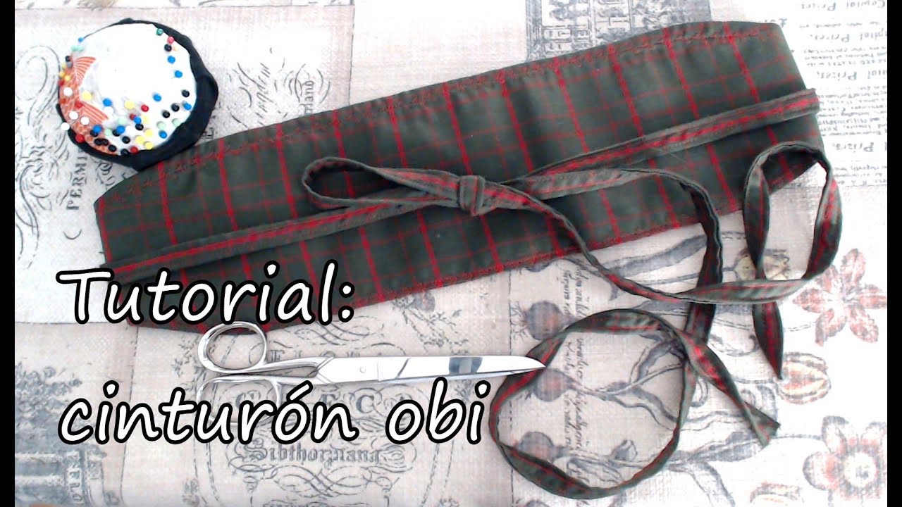 #Tutorial: cinturón obi (estilo japonés)