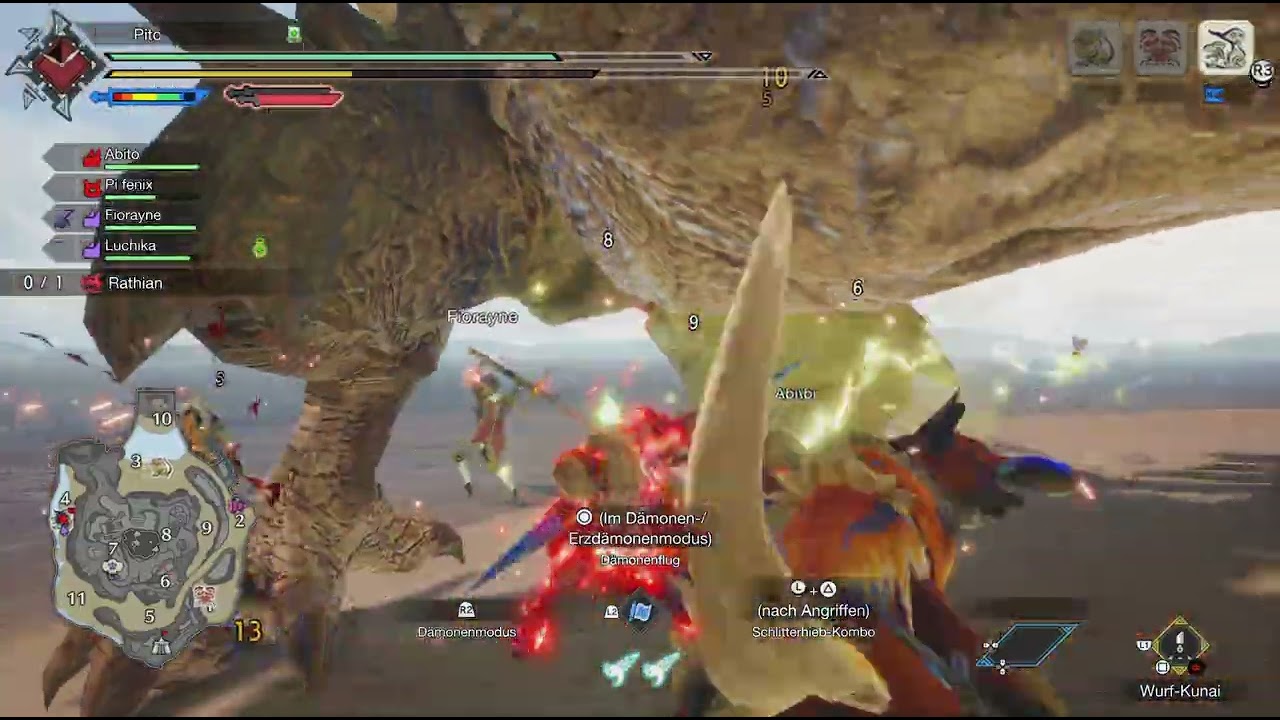 Rathian being not the Smartest