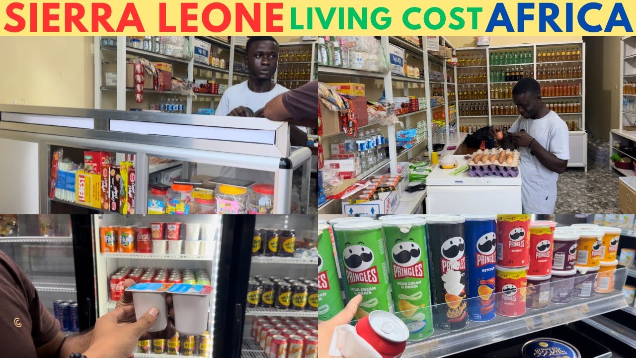 Living cost in Sierra Leone || Few items and their prices in this country