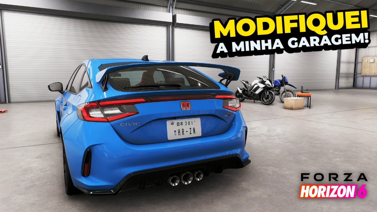 Como &eacute; customiza&ccedil;&atilde;o da garagem no Forza Horizon 6?!