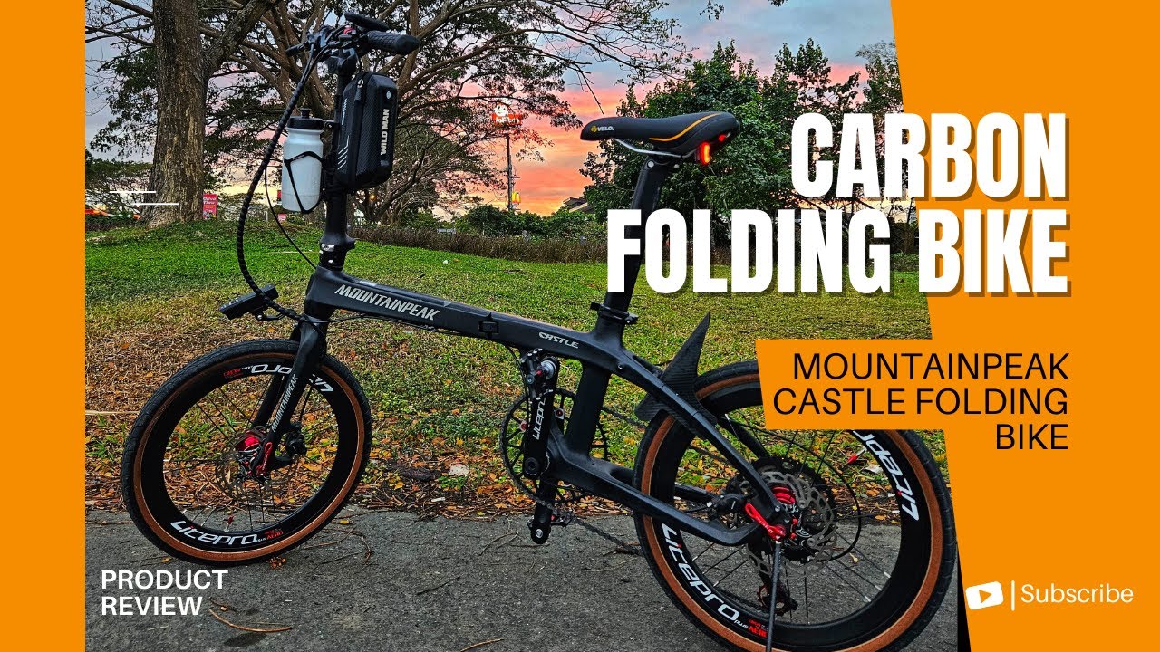 Upgraded na Carbon Folding Bike | Mountainpeak Castle