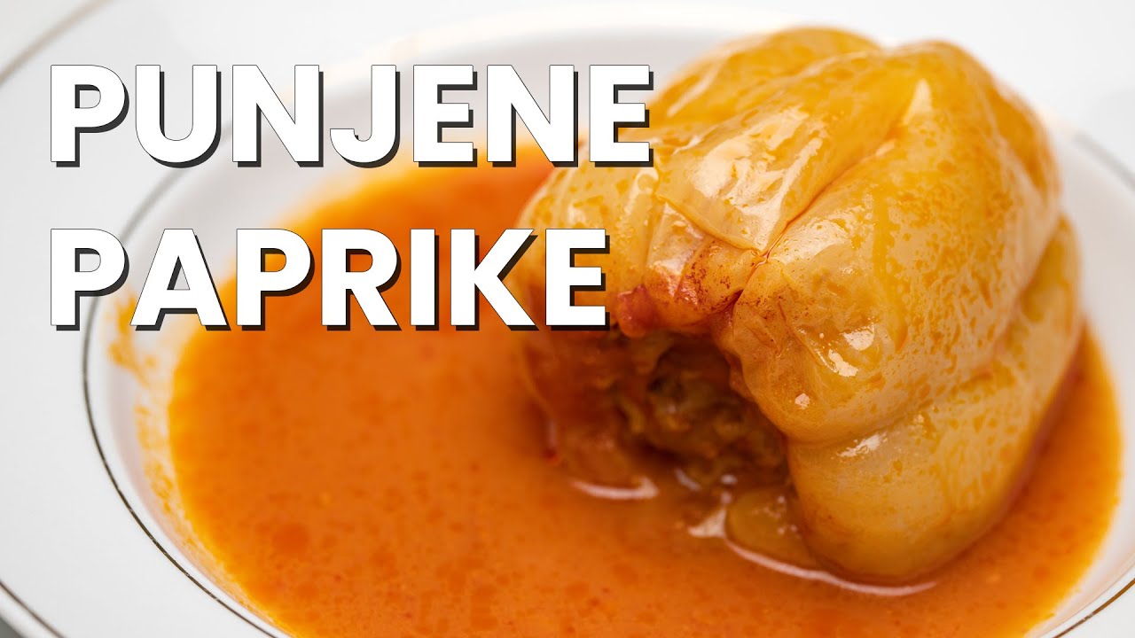 RECEPT ZA PUNJENE PAPRIKE – NAJBOLJI DOMACI RECEPT (korak po korak)