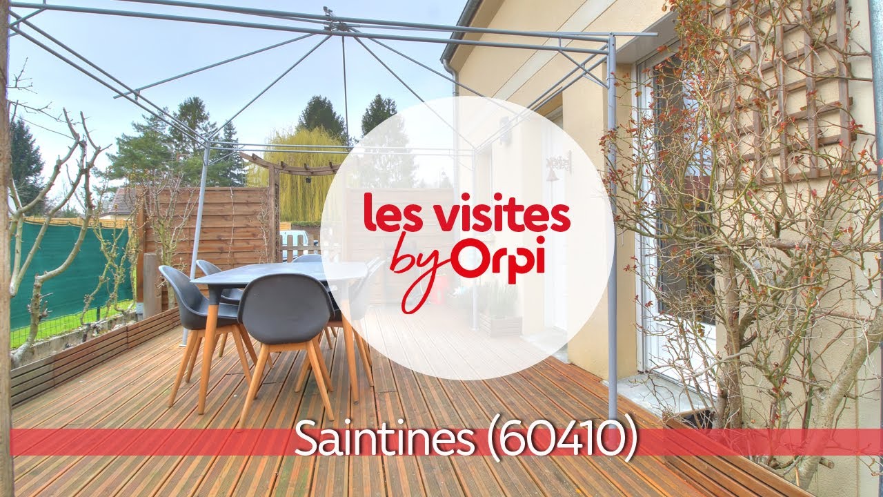 MAISON A VENDRE - Pavillon r&eacute;cent de 2012 &agrave; vendre situ&eacute; &agrave; Saintines (60410) / 35 Mns Roissy CDG