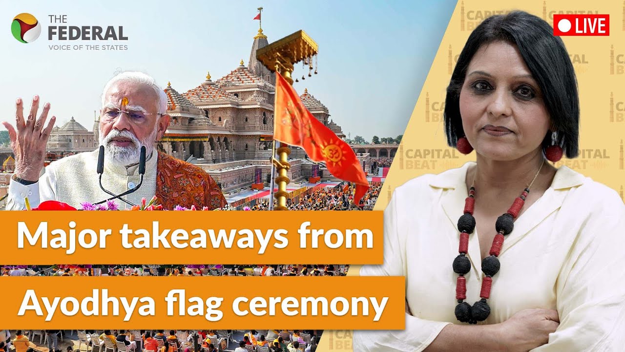 Live | Is Ram temple flag-hoisting Modi&rsquo;s fresh Hindutva push to counter Akhilesh&rsquo;s PDA politics?