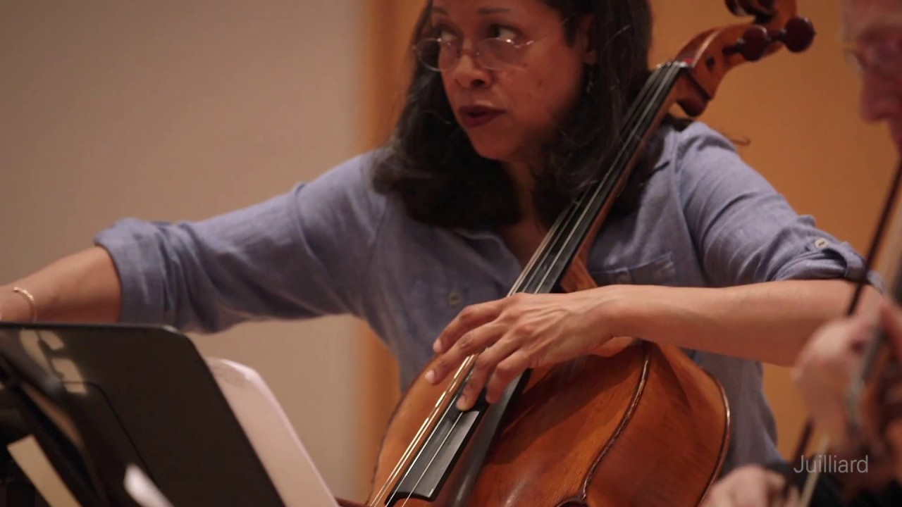 Juilliard String Quartet Rehearses Davidovsky's 