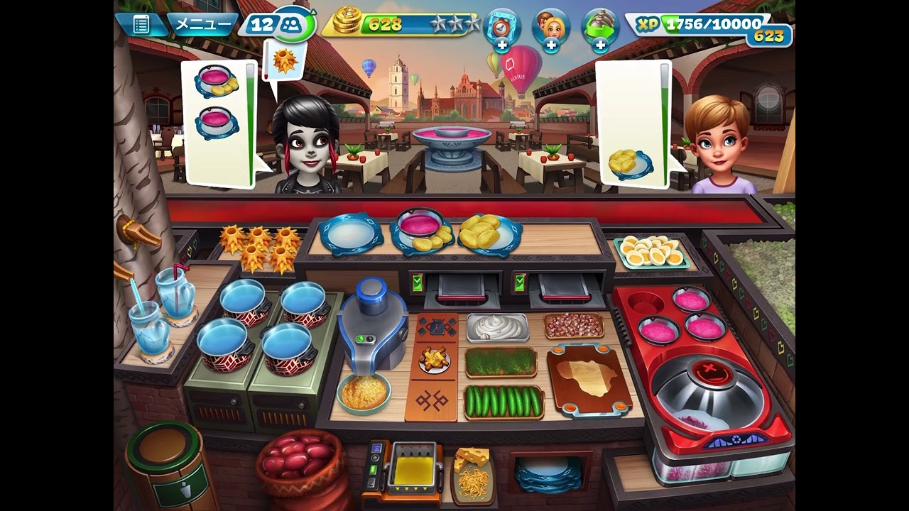 Vilnius Manor 30 ⭐️⭐️⭐️  cooking fever クッキングフィーバー