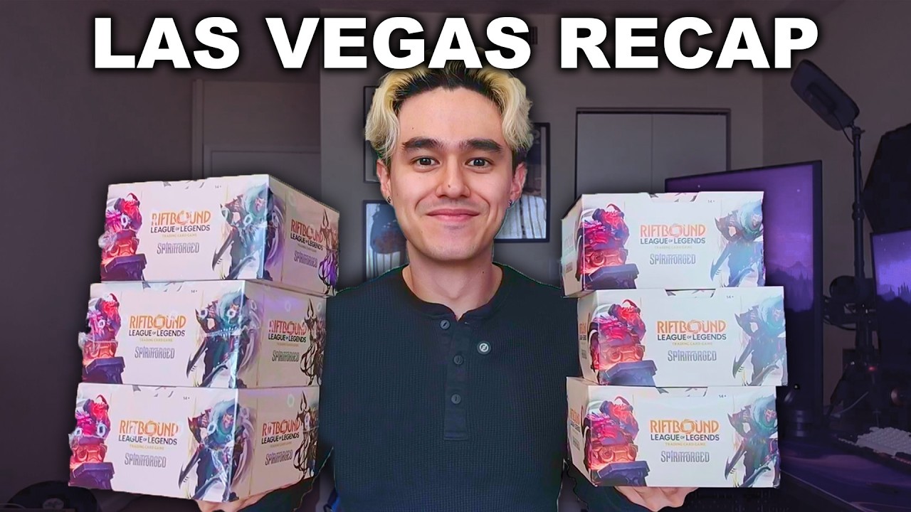Opening Booster Boxes & Recapping Vegas Regional Qualifier | Riftbound TCG