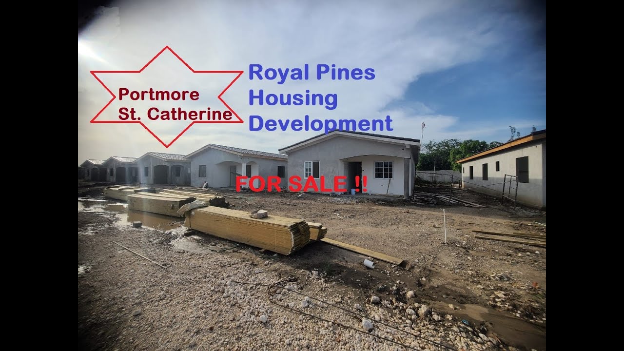 Royal Pines NEW Housing Development in Newlands Portmore, St. Catherine, Jamaica