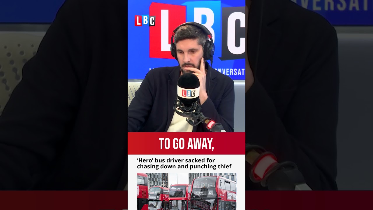 Bus driver sacked for chasing thief calls LBC