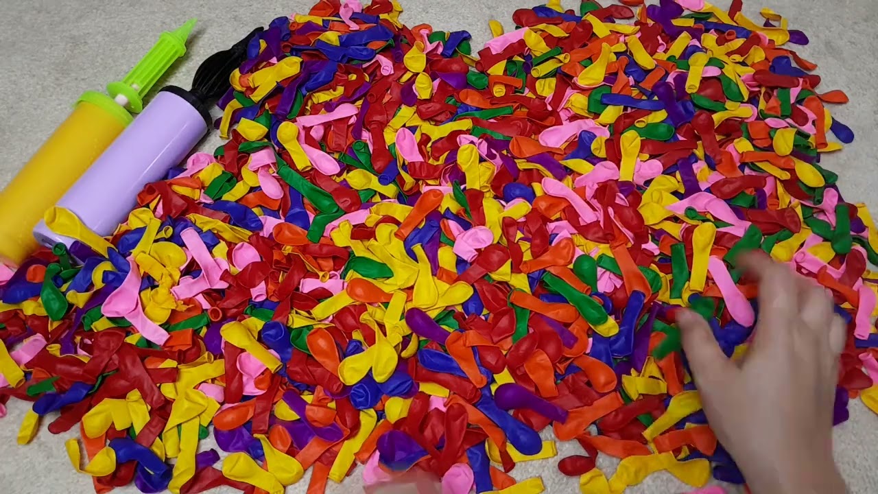 2 K Colorful Mini Balloons | Satisfying unboxing