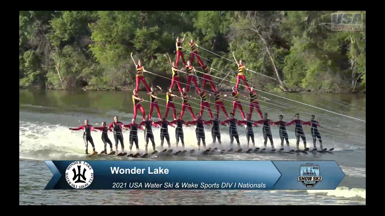 Wonder Lake Water Ski Show Team - 2021 Division 1 Show Ski Nationals