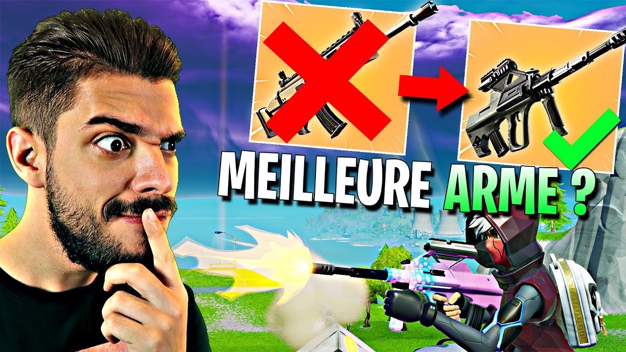 LA MEILLEURE ARME DE FORTNITE 2 ? VOICI POURQUOI JE N'UTILISE PLUS LA SCAR ...