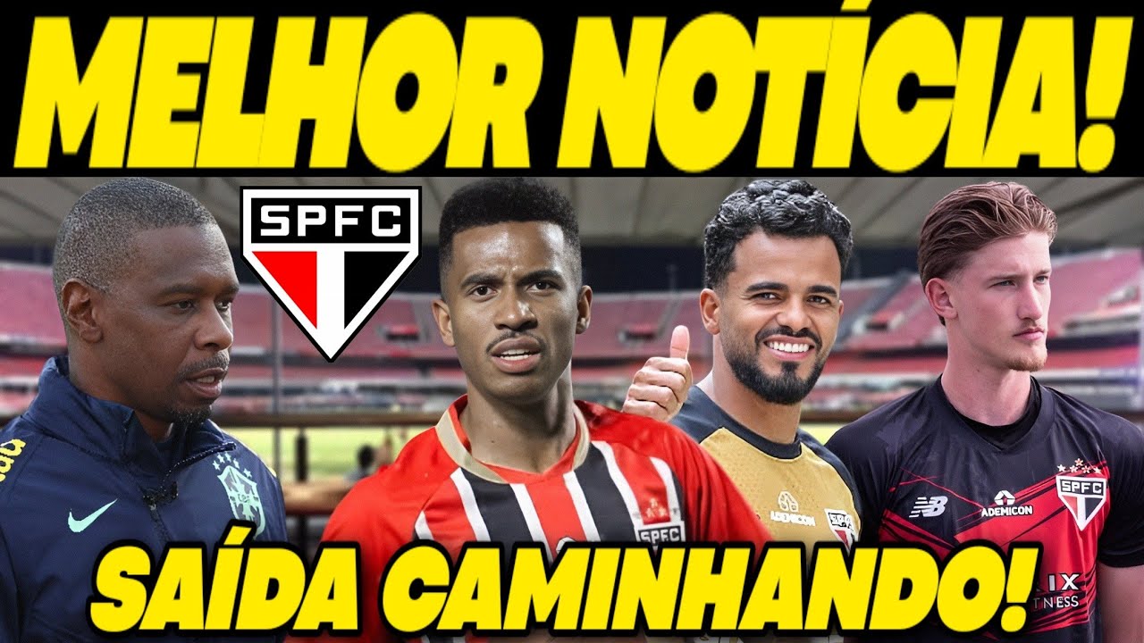 A INTERNET EXPLODIU COM A NOTÍCIA! JOGADOR DO SÃO PAULO SURPREENDE E BATE O MARTELO POR SAÍDA 