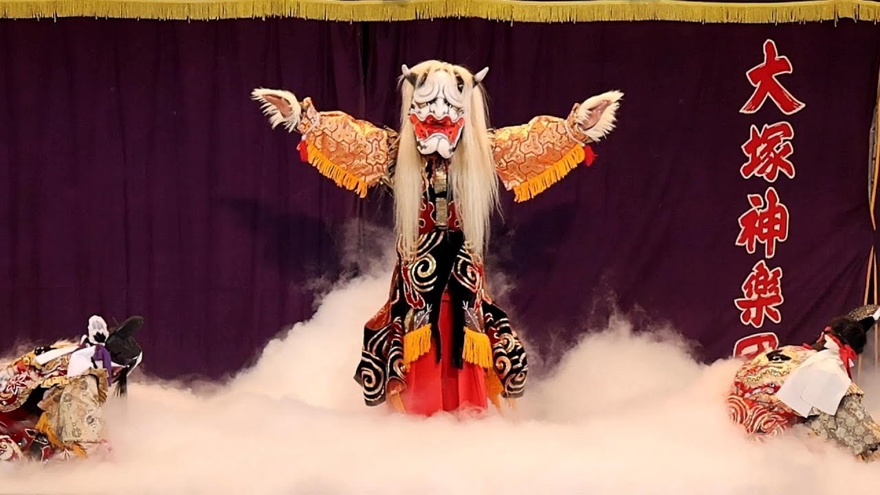 ひろしま北広島神楽【塵倫】筏津神楽団2023.6.25～「大塚泥落とし神楽」友情出演