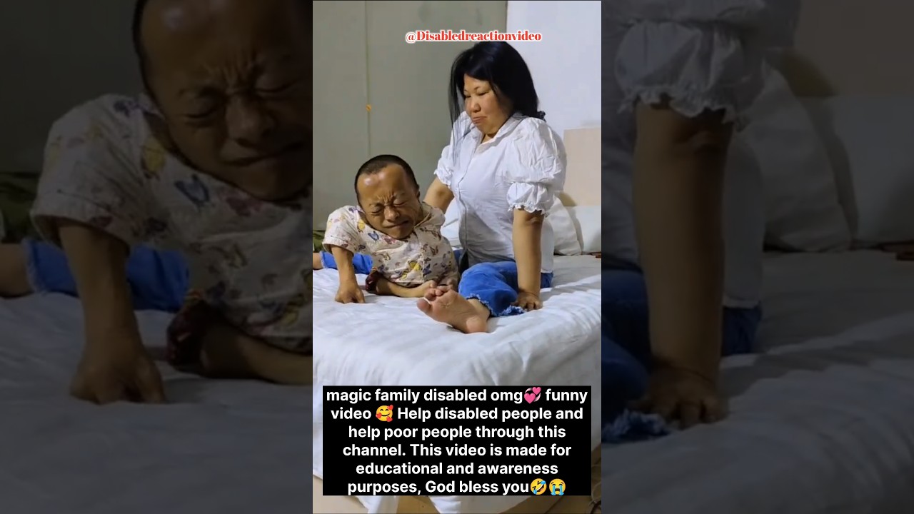 Tasbih song - magic disabled family omg#disability#ytshorts#viralshort#shorts#tiktokvideo