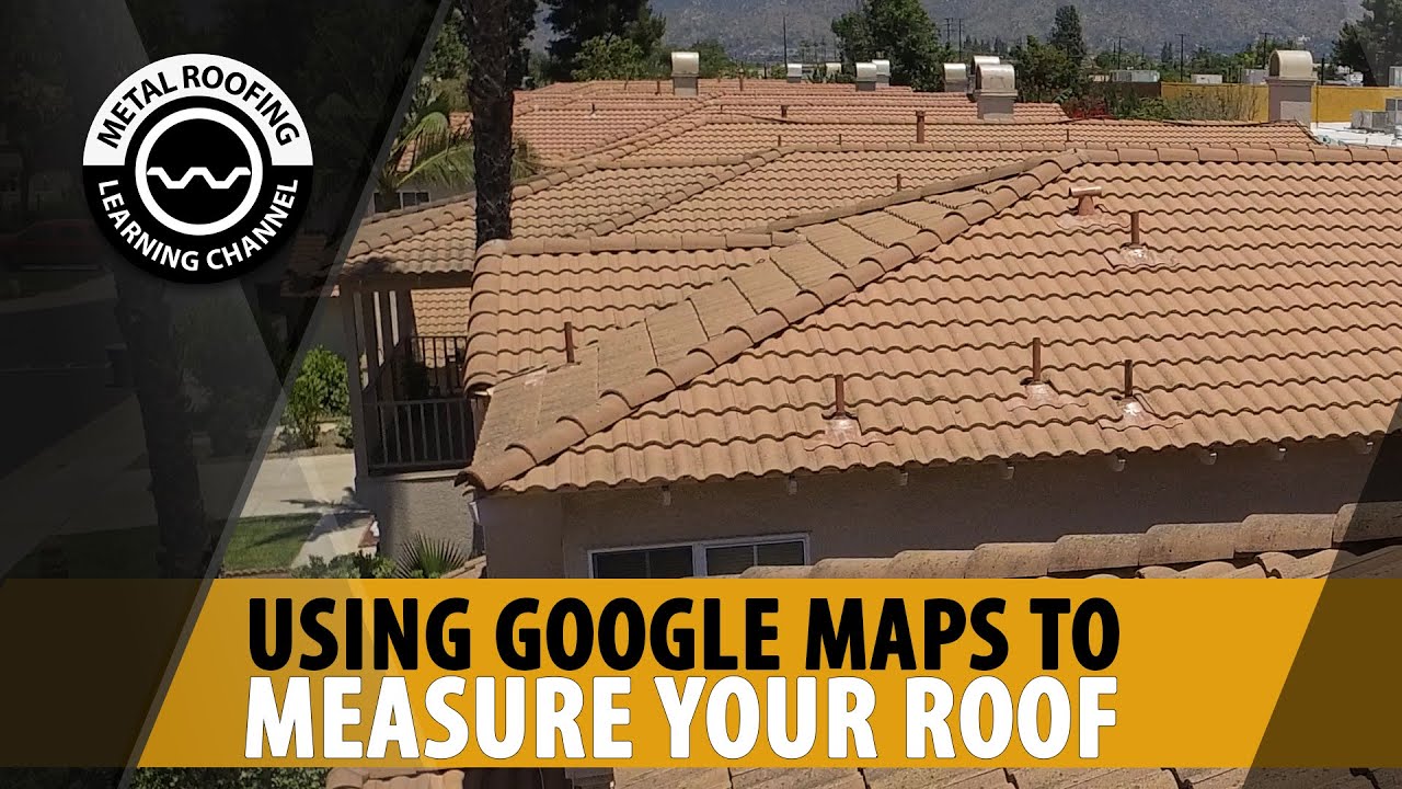 How To Measure The Square Footage Of A Roof With Google Earth. Measure A Roof For Metal Or Shingles.