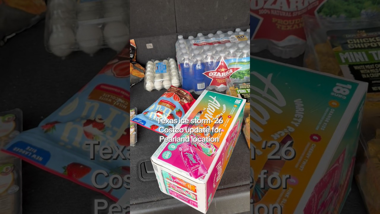 Обновление Costco по подготовке к ледяному шторму в Техасе