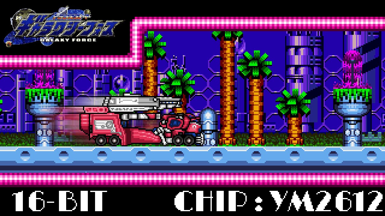 [16-Bit,Genesis]Transformers Galaxy Force 2nd Opening