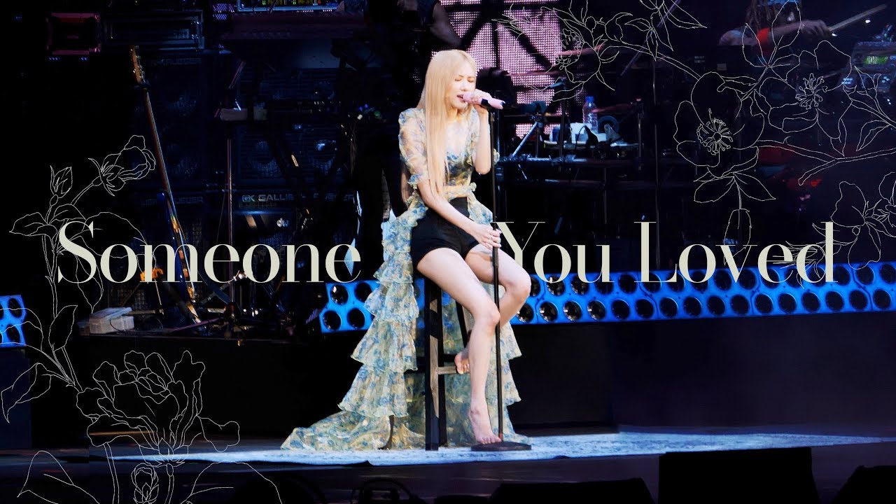 191204 BLACKPINK ROSÉ 블랙핑크 로제 솔로 IN YOUR AREA Tokyo Dome 도쿄돔 직캠 - Someone You Loved (Solo Stage)