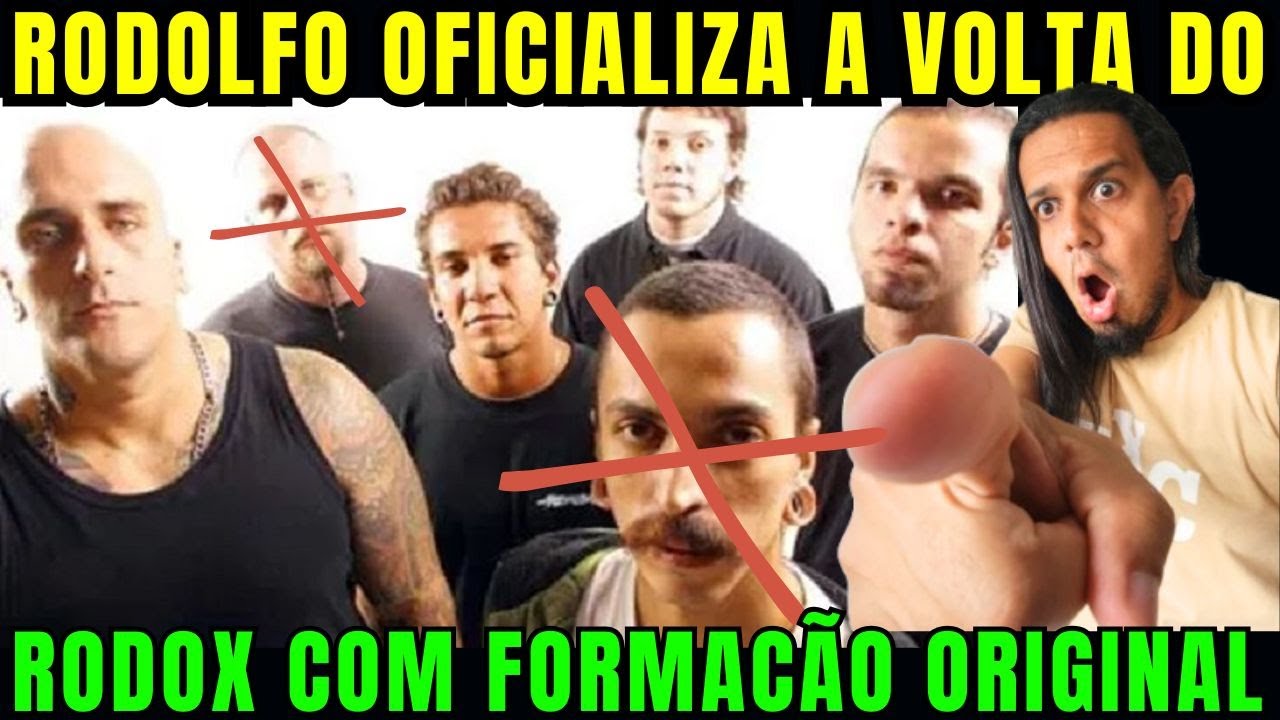 VOLTA DA BANDA RODOX confirmada oficialmente com forma&ccedil;&atilde;o original