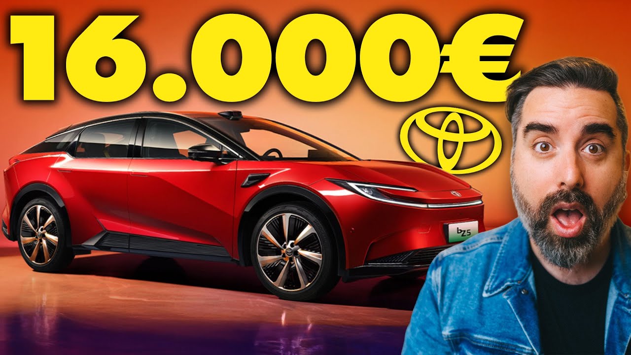 Este Toyota cuesta 16.000€, tiene batería de BYD y va a la yugular del TESLA MODEL Y | TOYOTA BZ5