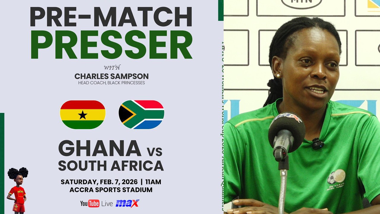Pre-Match Presser | Ghana vs. South Africa | 2026 U-20 Women's World Cup African Qualifiers